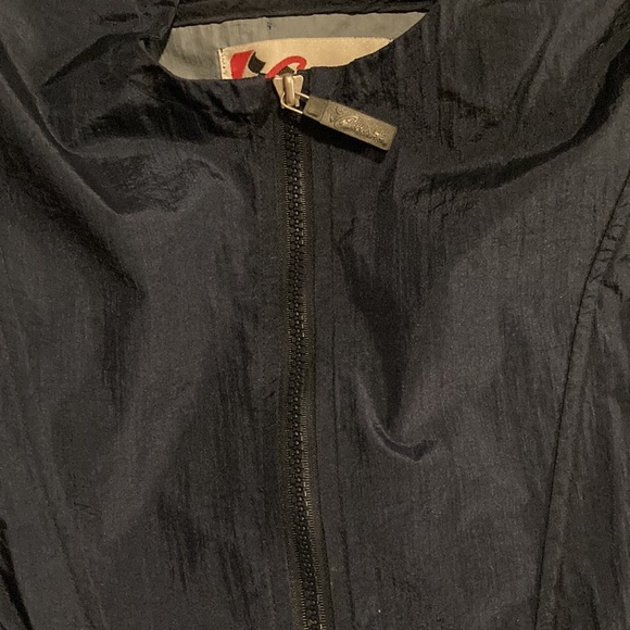 CHASE. AUTHENTICS size XL dark blue hood Pull over jacket - Picture 6 of 11